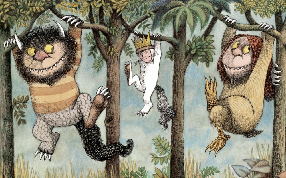 Picture from "Where the wild things are" picturebook