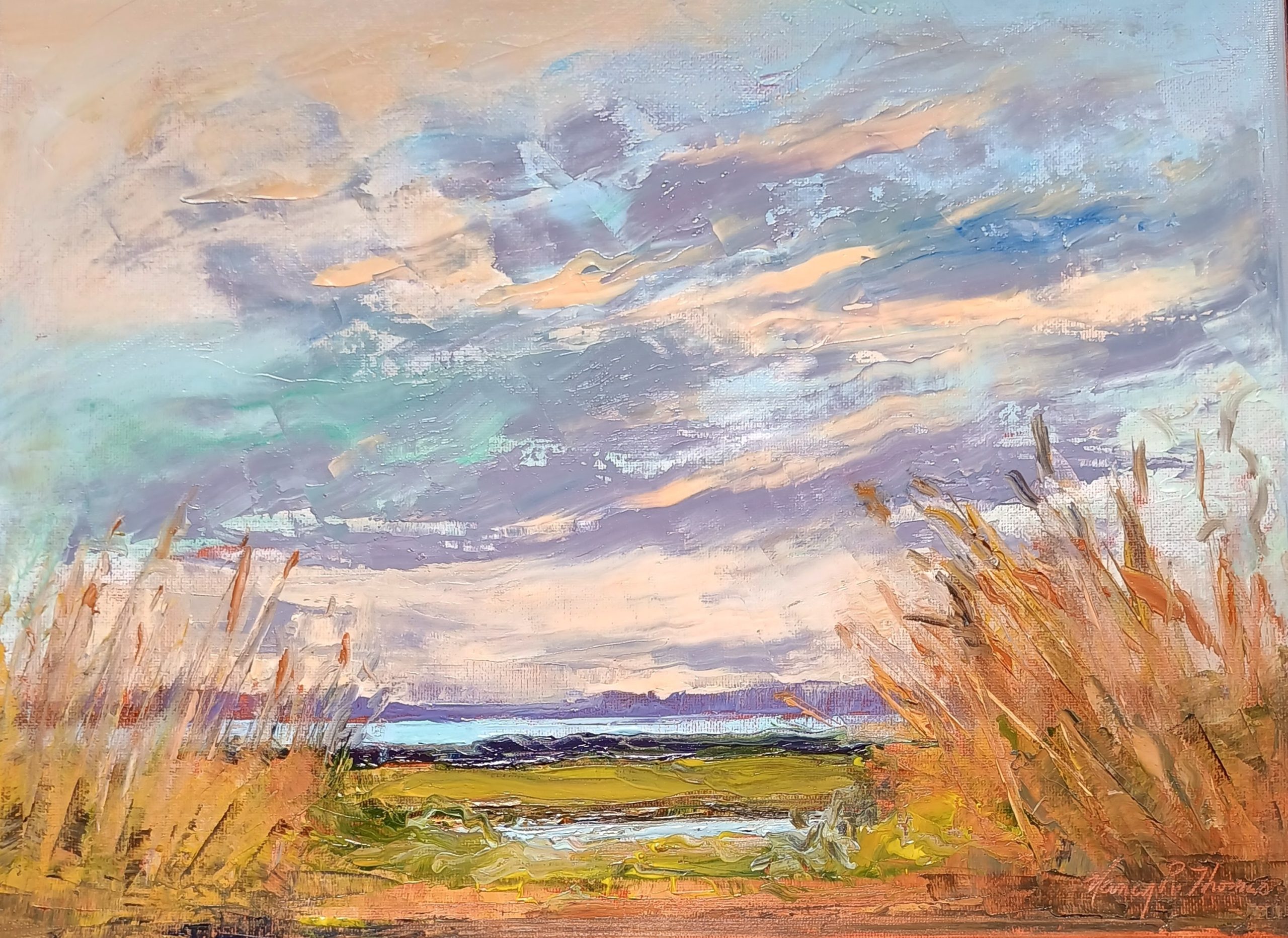 FALL TAPESTRY OIL 16X12